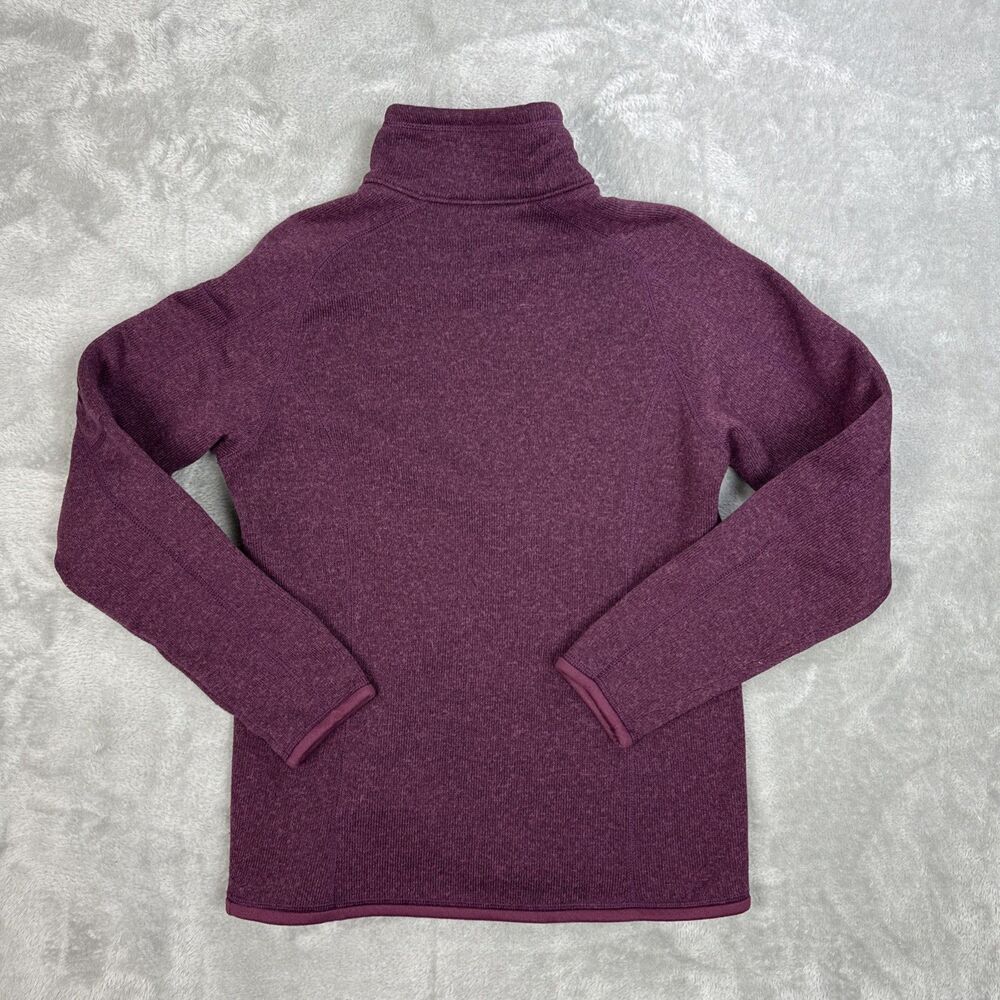 Patagonia Burgundy Quarter-Zip Women's Better Sweater - Picture 5 of 11